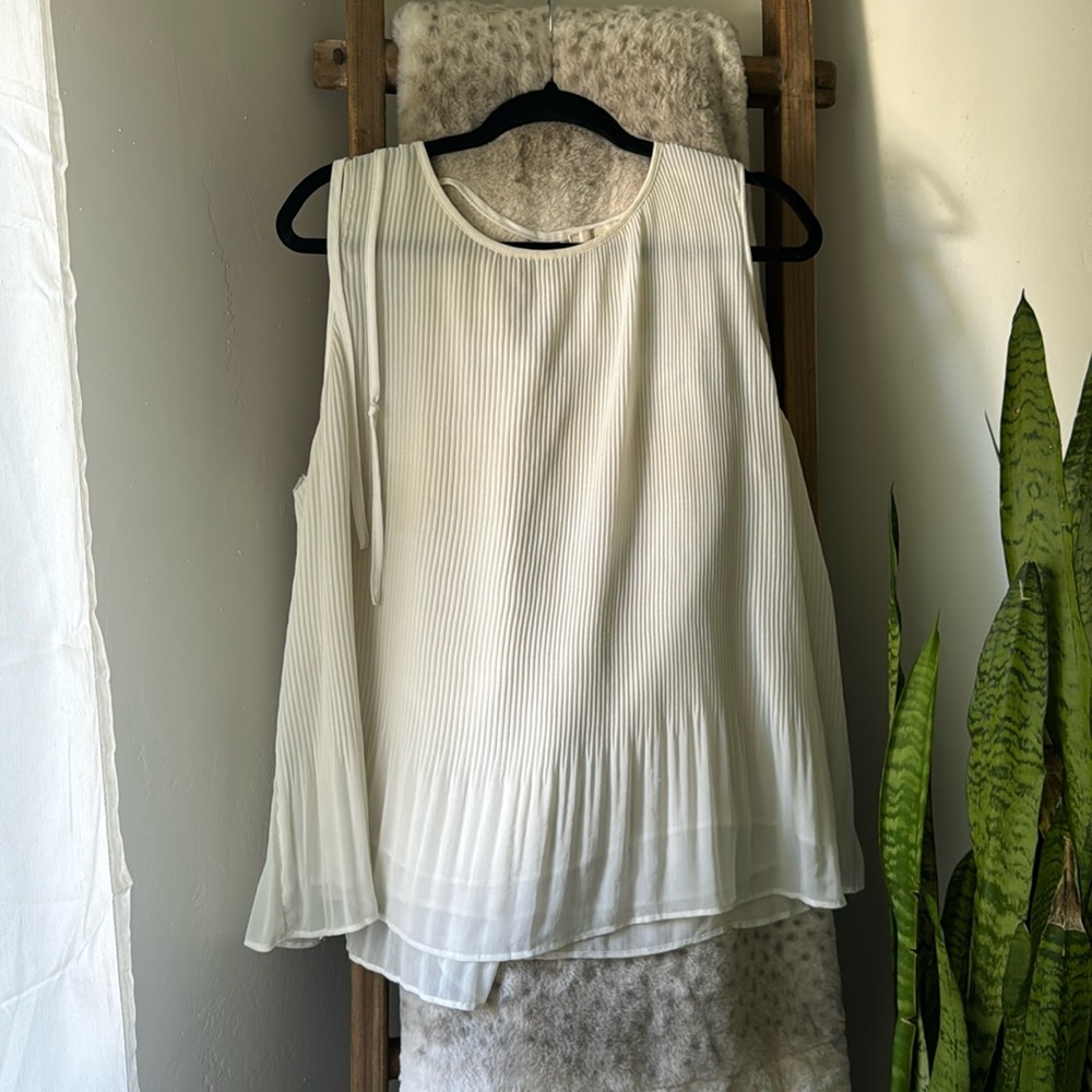 White Tank Blouse